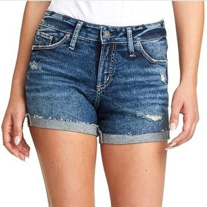 Silver Jeans Co. Women's Suki Mid Rise Short